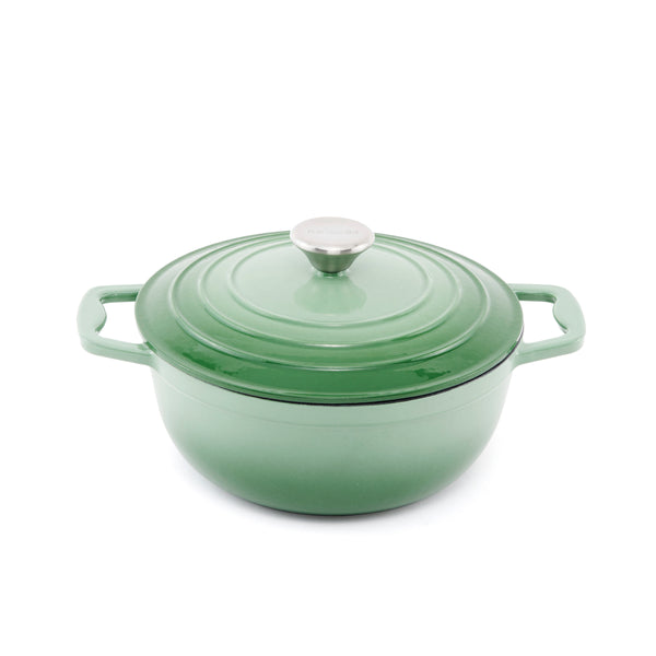 Miranella Wholesome 8.5" Enameled Cast Iron Round Casserole