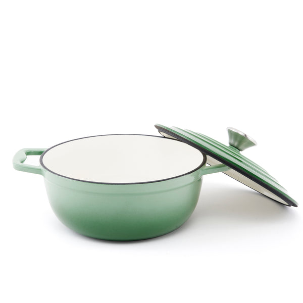 Miranella Wholesome 8.5" Enameled Cast Iron Round Casserole