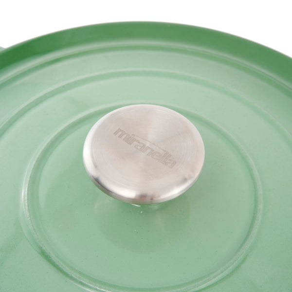Miranella Wholesome 10" Enameled Cast Iron Round Casserole