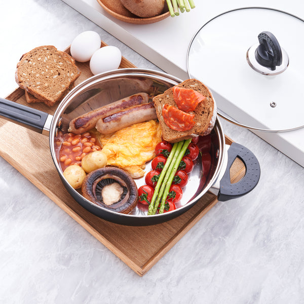 Miranella Stainless Steel Frying Pan