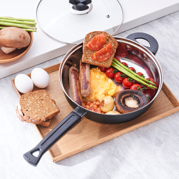 Miranella Stainless Steel Frying Pan