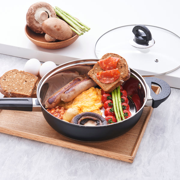 Miranella Stainless Steel Frying Pan